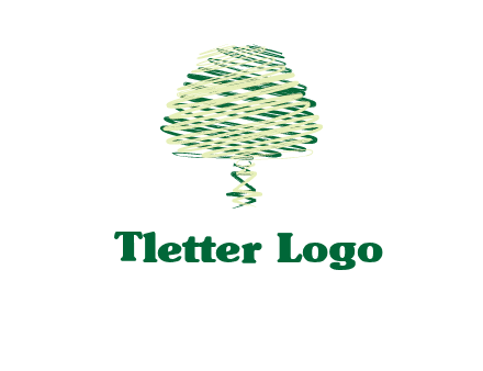 scribble tree logo