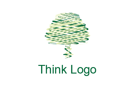 scribble tree logo
