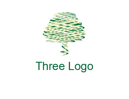 scribble tree logo