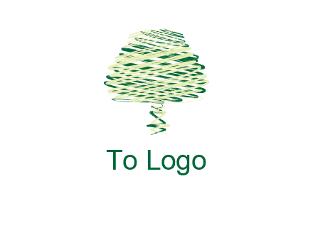 scribble tree logo