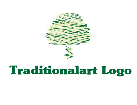 scribble tree logo