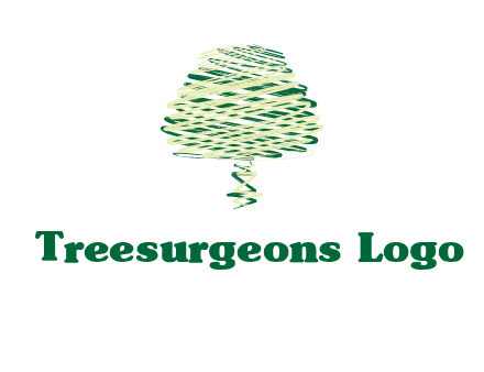 scribble tree logo