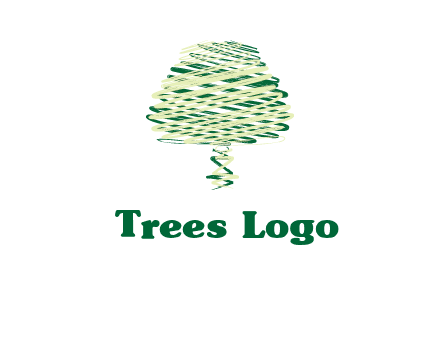 scribble tree logo