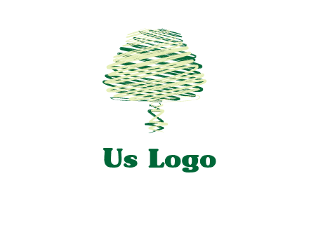 scribble tree logo