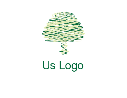 scribble tree logo