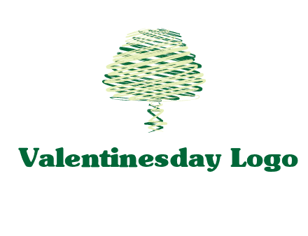 scribble tree logo
