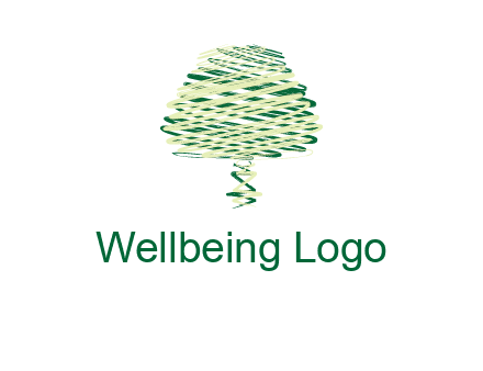 scribble tree logo