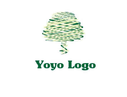scribble tree logo