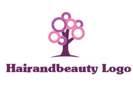 circles on tree logo