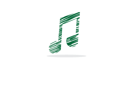 Music Production Logo Notes Design Template | PosterMyWall