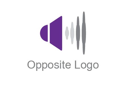 waves coming out of speaker icon