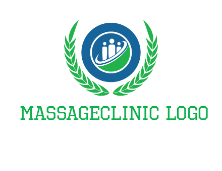 child in circle and wreath childcare & education logo