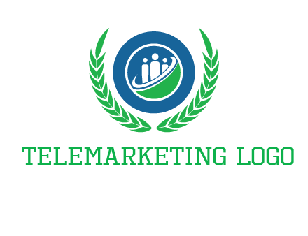 child in circle and wreath childcare & education logo