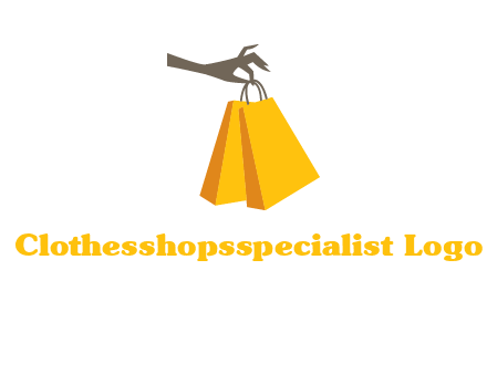 hand picking shopping bags vector