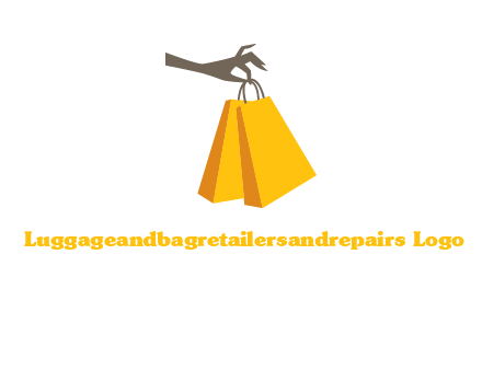 hand picking shopping bags vector