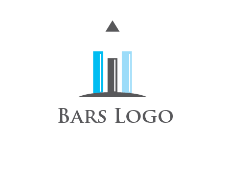 bars and pencil logo