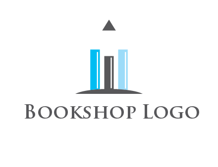 bars and pencil logo