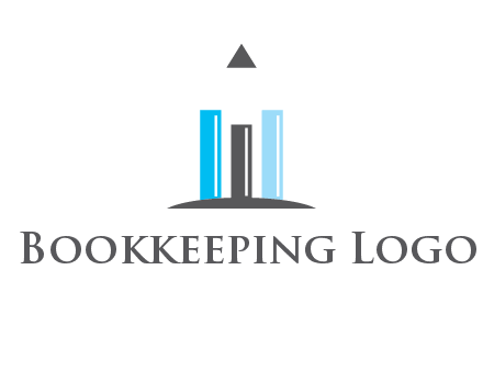 bars and pencil logo