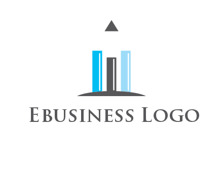 bars and pencil logo