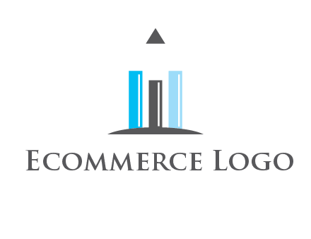 bars and pencil logo