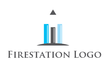 bars and pencil logo