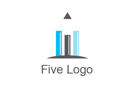 bars and pencil logo
