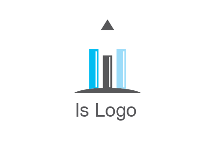 bars and pencil logo