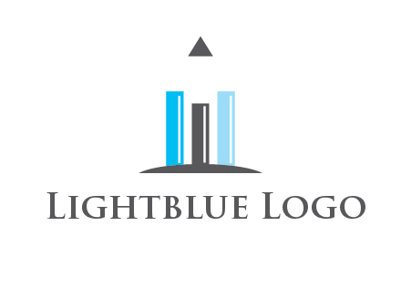 bars and pencil logo