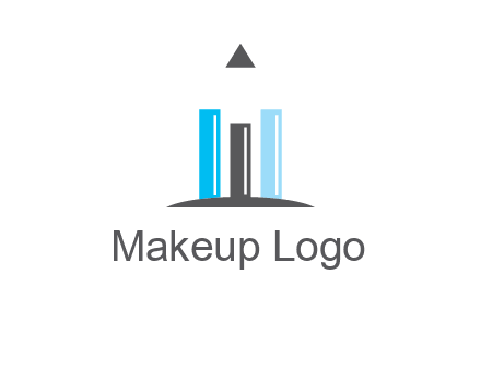 bars and pencil logo