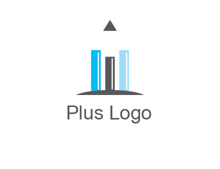 bars and pencil logo