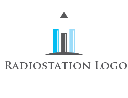 bars and pencil logo