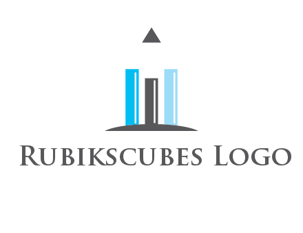 bars and pencil logo