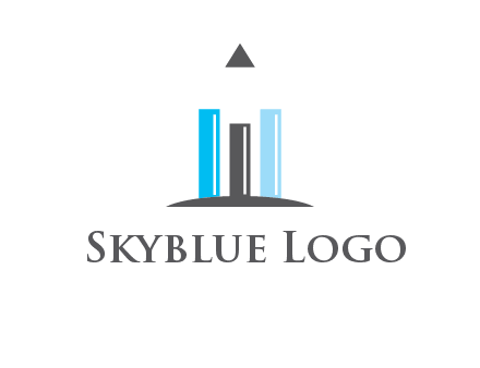 bars and pencil logo