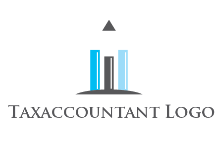 bars and pencil logo