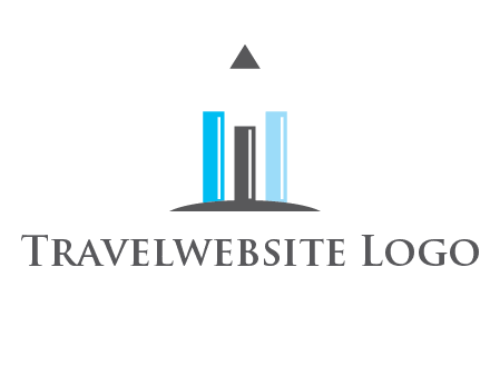 bars and pencil logo