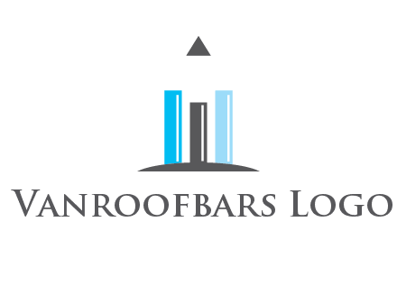 bars and pencil logo