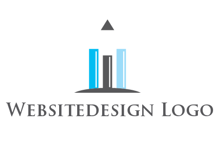 bars and pencil logo