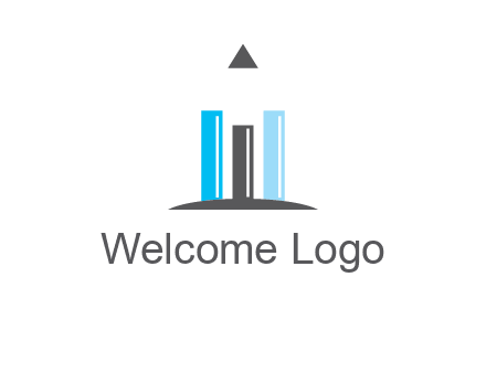 bars and pencil logo