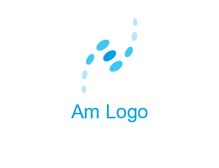 letter N with dots logo