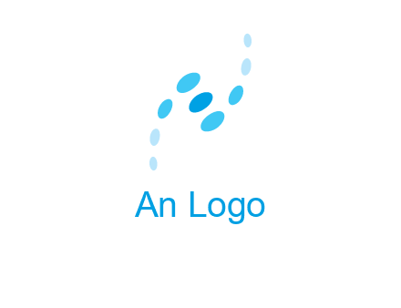 letter N with dots logo