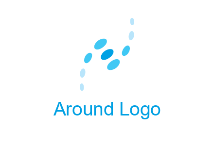 letter N with dots logo