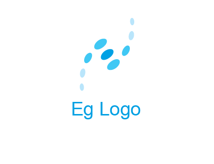 letter N with dots logo