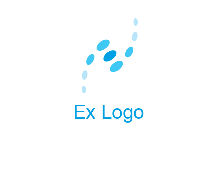 letter N with dots logo