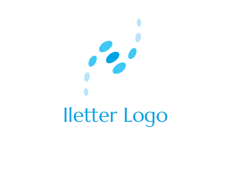 letter N with dots logo