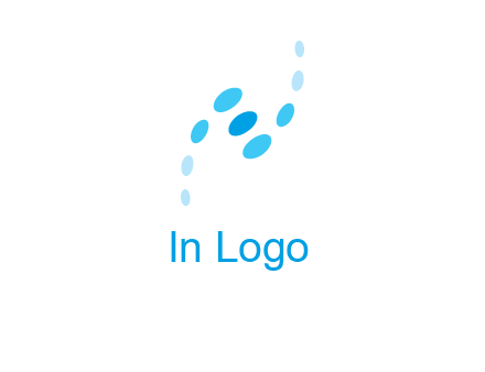 letter N with dots logo