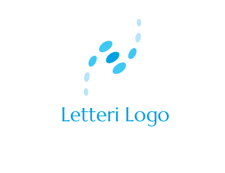letter N with dots logo