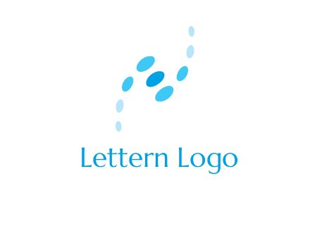 letter N with dots logo