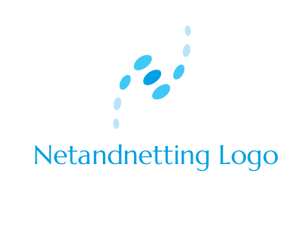 letter N with dots logo