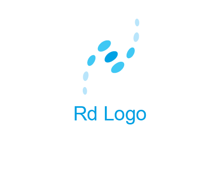 letter N with dots logo