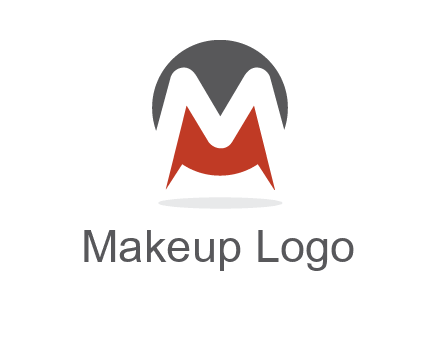 Letter M in a circle logo